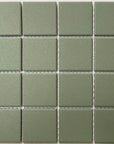 Block Mosaic Green