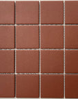 Block Mosaic Burgundy