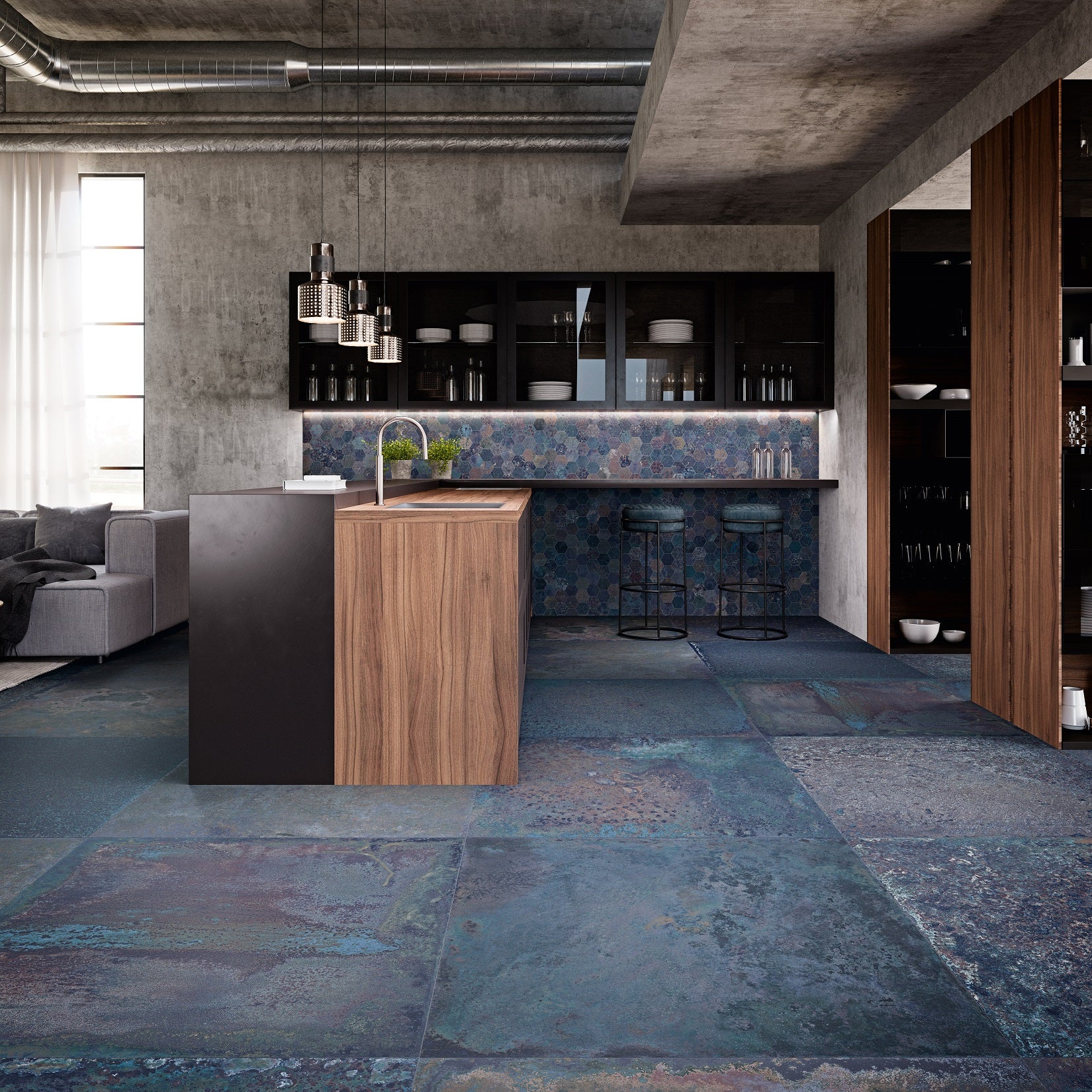 Corten Saphire Natural