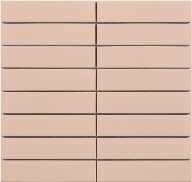 Kit Kat Pink matt Mosaic | Mosaics | Integra Surfaces Australia